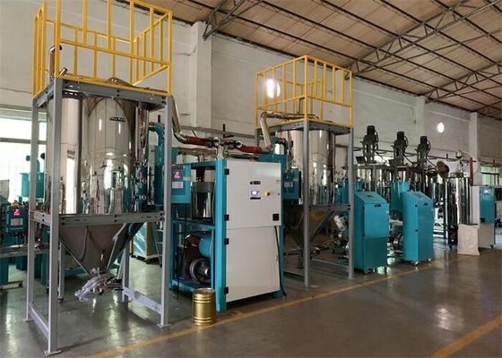 شاشة LCD مجفف البلاستيك 1000*1000*1700mm إمدادات الطاقة 220V 50Hz