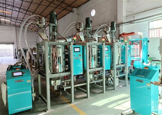 PLA TPU PET Crystallizer Dryer OCR-160 لون مخصص مع طاقة أقل