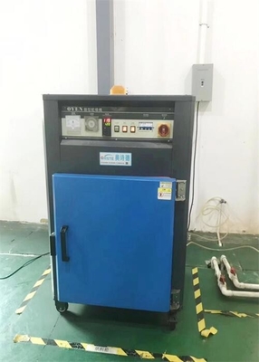 OOD-9 6.4KW التجفيف الصناعي فرن البلاستيك حبيبات الراتنج صينية مجفف