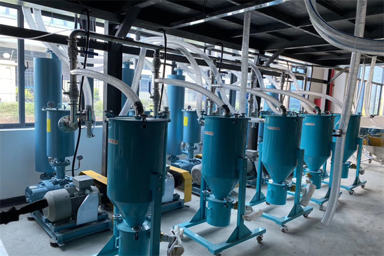 التجفيف والخلط ونظام التغذية المركزي 3 مراحل 380V لحقن البلاستيك OMCS