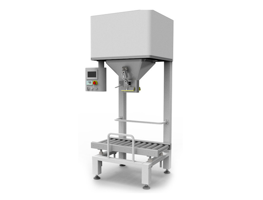 PLC Control Stacking Weighing Packaging Machine شبه تلقائي للبلاستيك بيليه