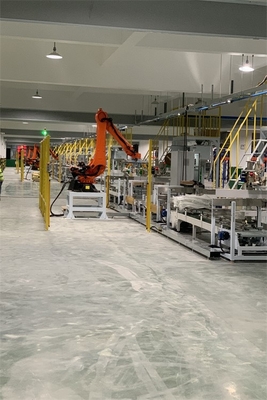 PLC Control Stacking Weighing Packaging Machine شبه تلقائي للبلاستيك بيليه