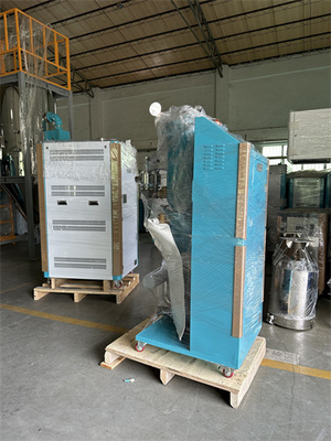 PLC 15Kw الفراغ السلبي المحمول الآلي للمواد الخضراء الرمادية