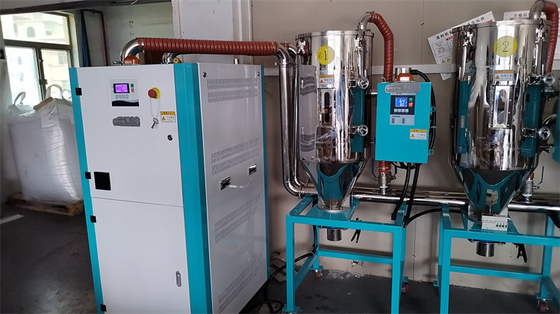 مجفف بلاستيكي عالي الأداء مع نطاق التحكم في درجة الحرارة 50C-180C